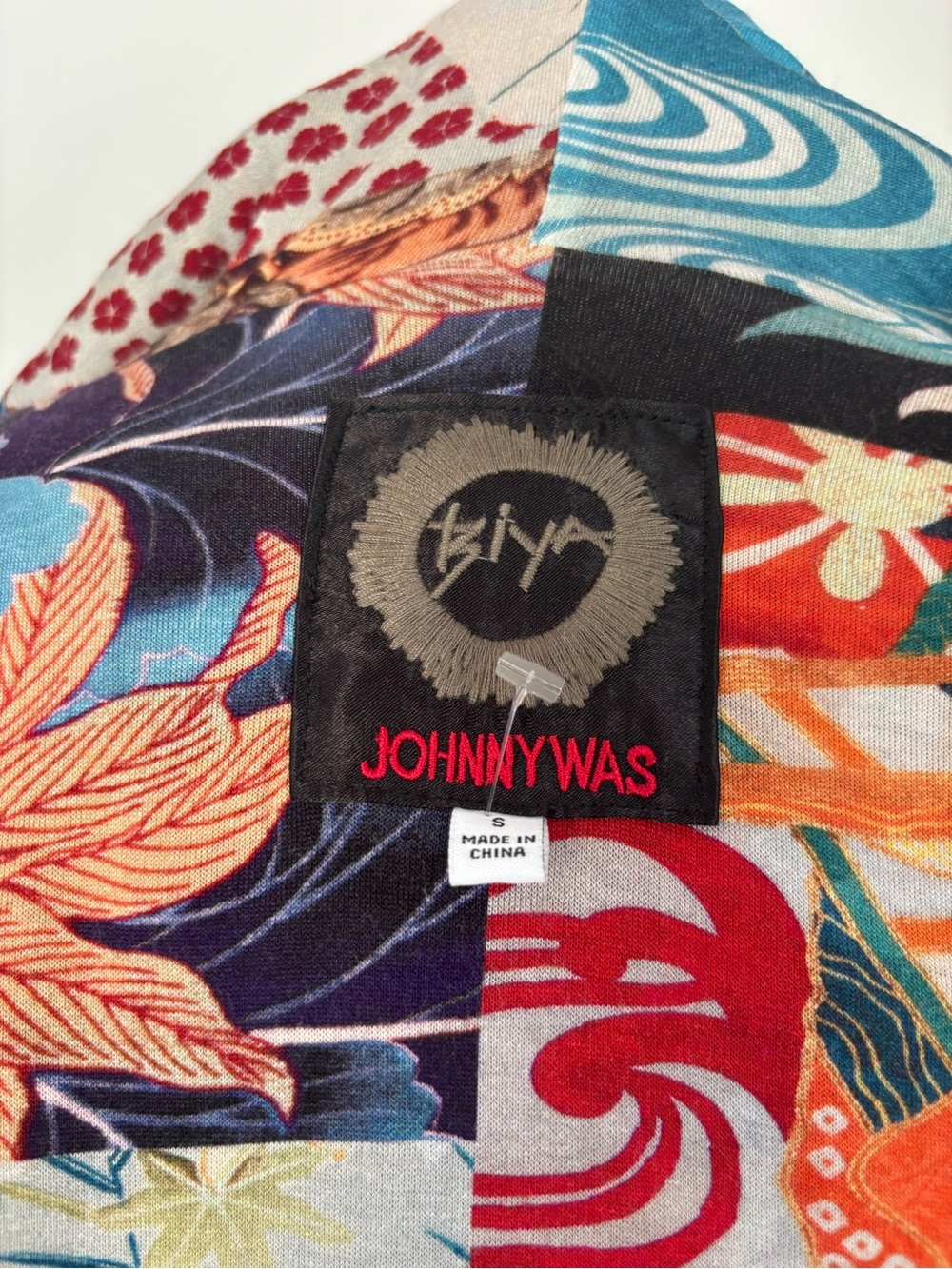 Johnny Was Floral Embroidered Hooded Coat Size Small Boho Patchwork Lined - Picture 8 of 16